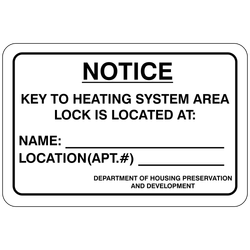 DB-132 Key to Heating System