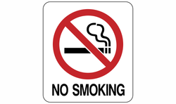 PIC-21 No Smoking w/ Picto
